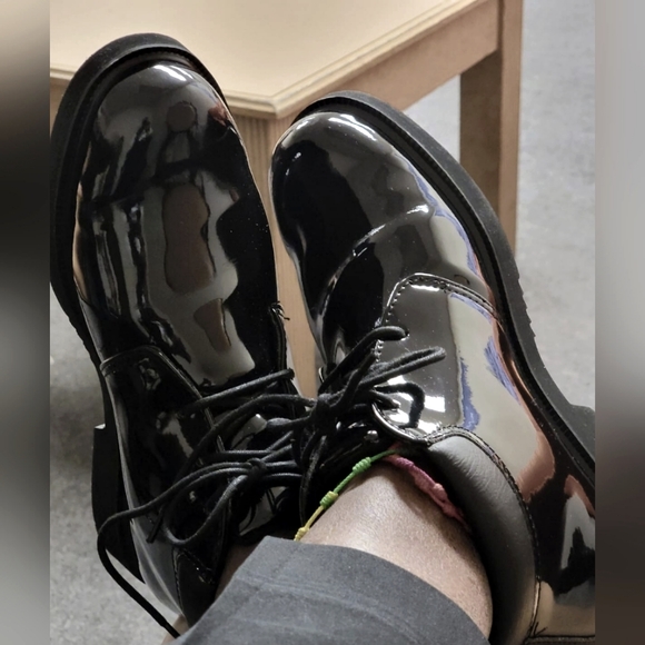 Thorogood Men's Poromeric Academy Chukka Boots Black Extra Wide Width - Picture 7 of 7